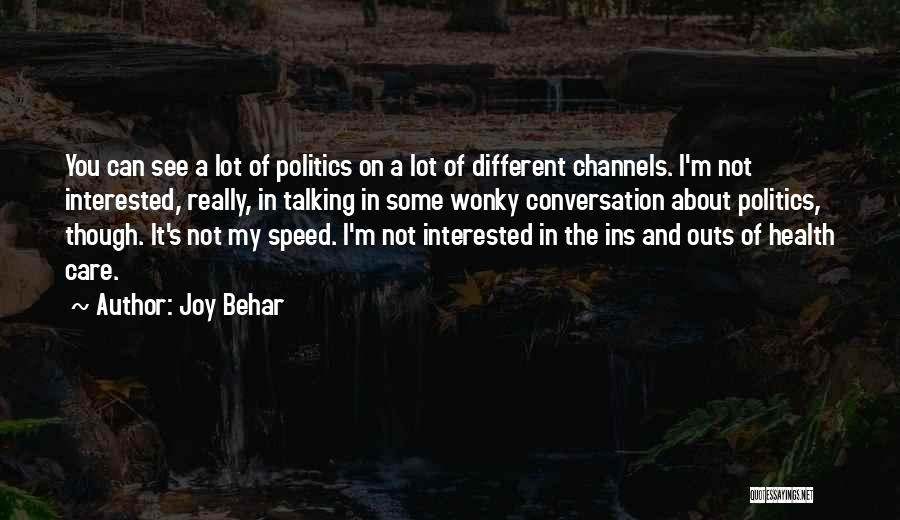 Joy Behar Quotes 79887