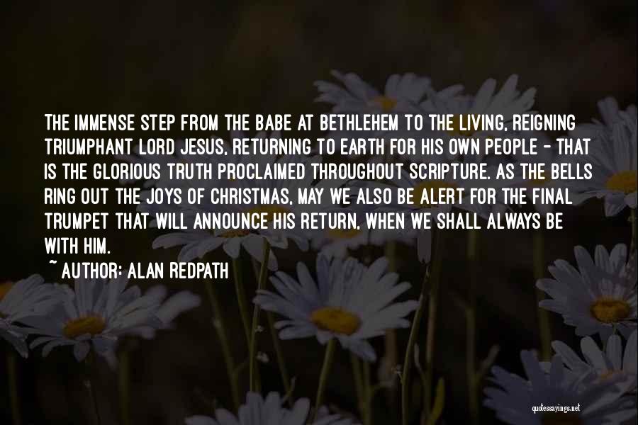 Joy Christmas Quotes By Alan Redpath