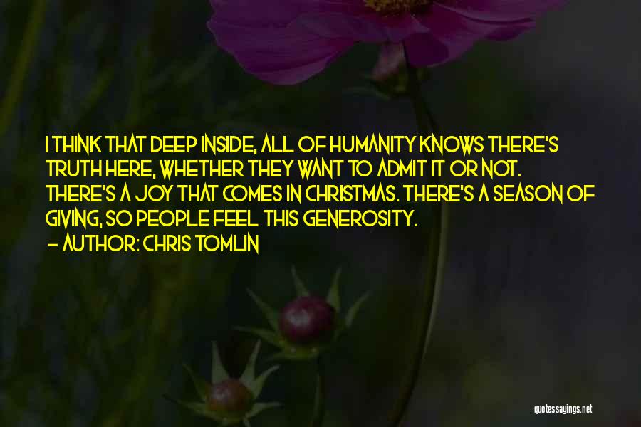 Joy Christmas Quotes By Chris Tomlin
