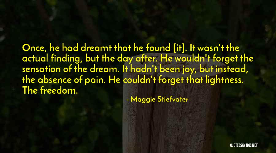 Joy Freedom Quotes By Maggie Stiefvater Joy Freedom Quotes By Maggie Stiefvater
