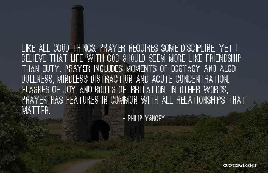 Joy In Friendship Quotes By Philip Yancey