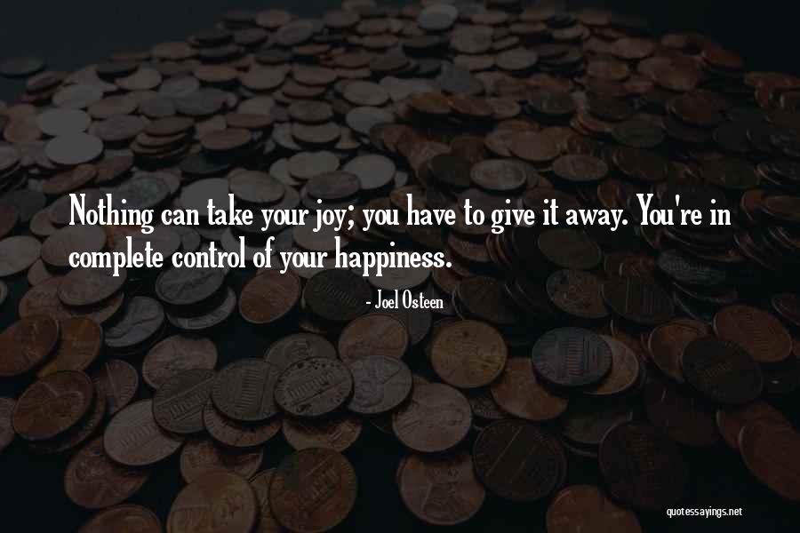 Joy In Giving Quotes By Joel Osteen