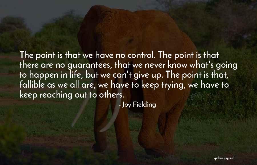 Joy In Giving Quotes By Joy Fielding