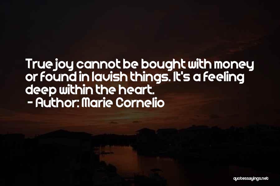 Joy In Heart Quotes By Marie Cornelio