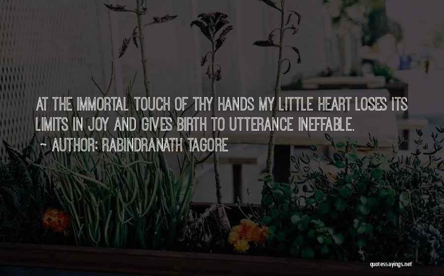 Joy In Heart Quotes By Rabindranath Tagore