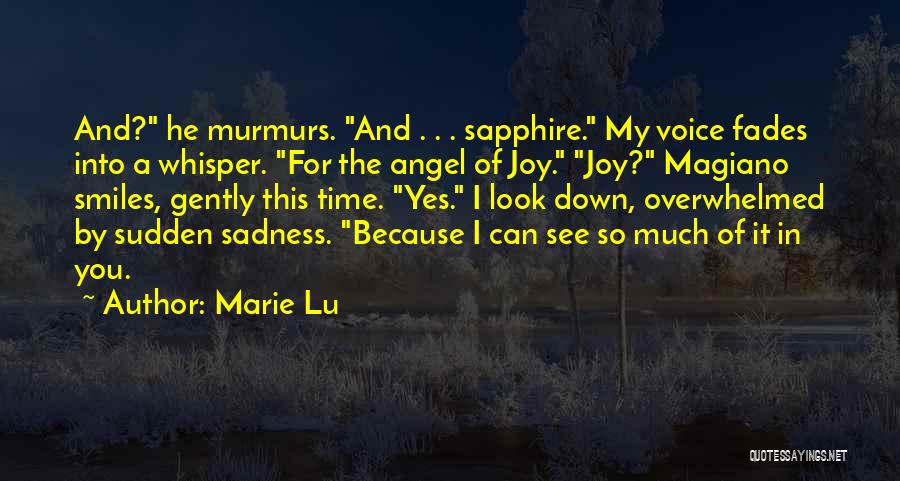 Joy In Sadness Quotes By Marie Lu