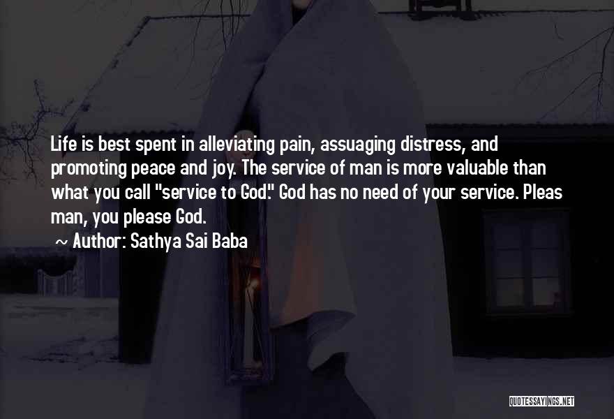Joy In Service Quotes By Sathya Sai Baba
