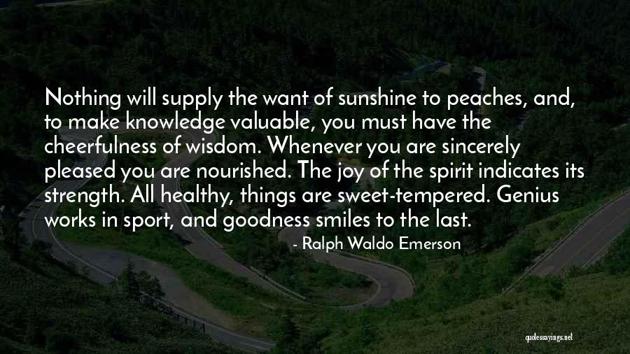 Joy In Sports Quotes By Ralph Waldo Emerson Joy In Sports Quotes By Ralph Waldo Emerson