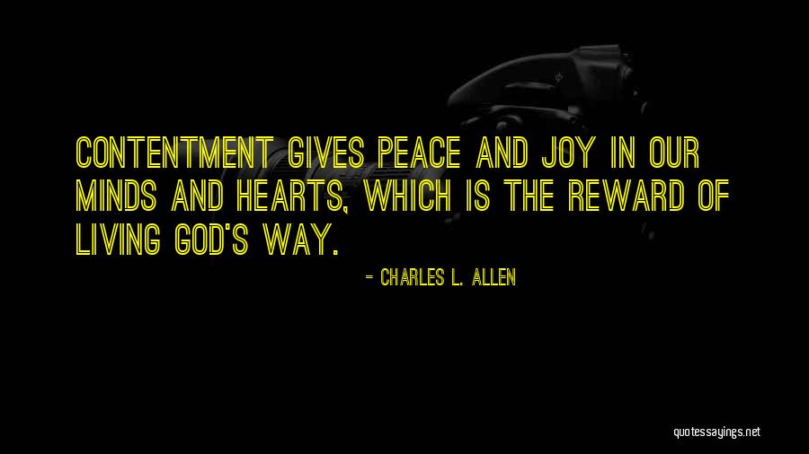 Joy Is In Giving Quotes By Charles L. Allen Joy Is In Giving Quotes By Charles L. Allen