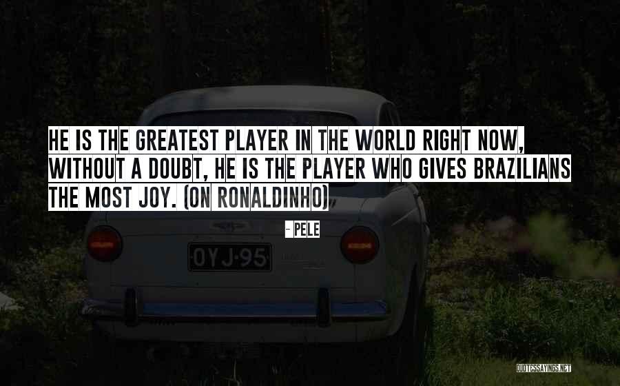 Joy Is In Giving Quotes By Pele Joy Is In Giving Quotes By Pele