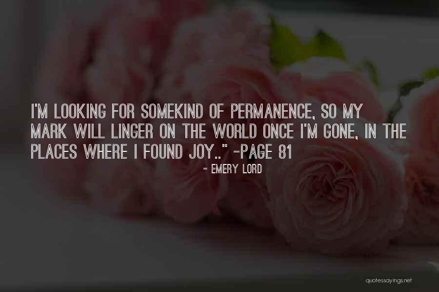 Joy Of Friendship Quotes By Emery Lord Joy Of Friendship Quotes By Emery Lord