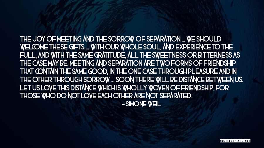 Joy Of Friendship Quotes By Simone Weil Joy Of Friendship Quotes By Simone Weil