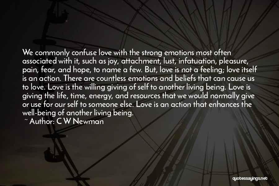 Joy Of Living Quotes By C W Newman