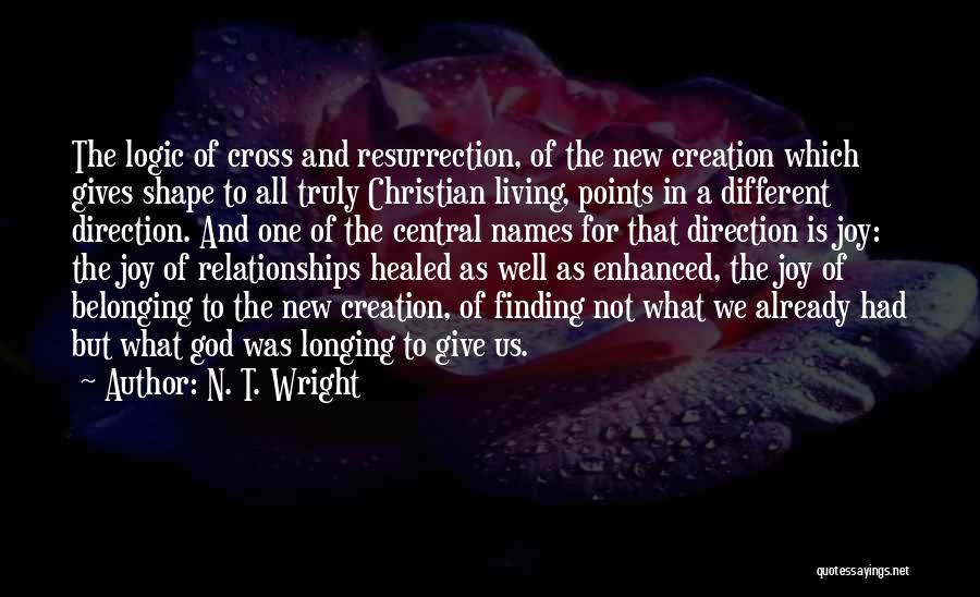 Joy Of Living Quotes By N. T. Wright