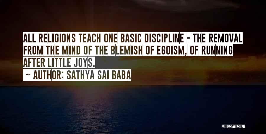 Joy Of Running Quotes By Sathya Sai Baba