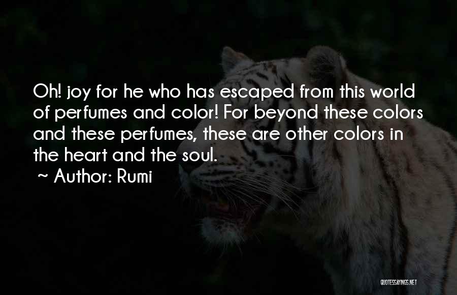 Joy Of The Heart Quotes By Rumi