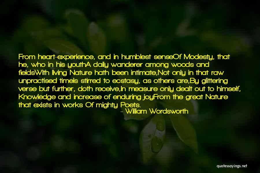 Joy Of Youth Quotes By William Wordsworth Joy Of Youth Quotes By William Wordsworth