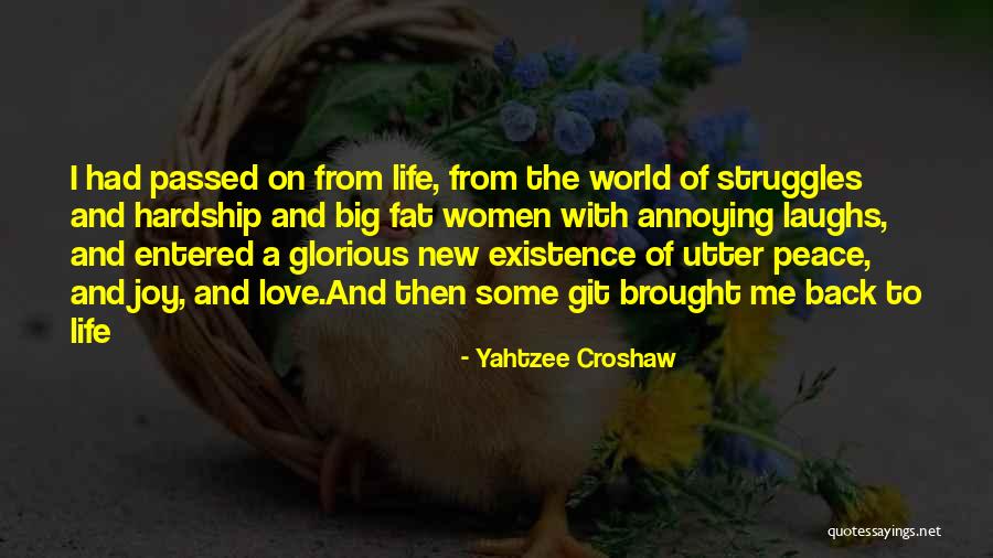 Joy To The World Quotes By Yahtzee Croshaw