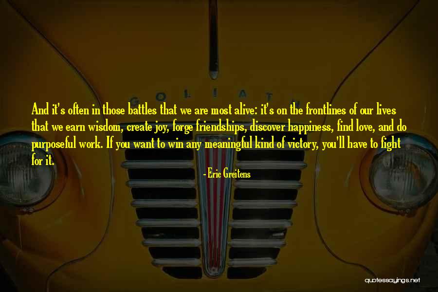 Joy To Work Quotes By Eric Greitens Joy To Work Quotes By Eric Greitens