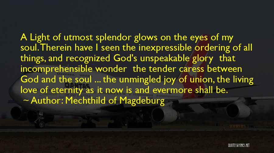 Joy Unspeakable Quotes By Mechthild Of Magdeburg