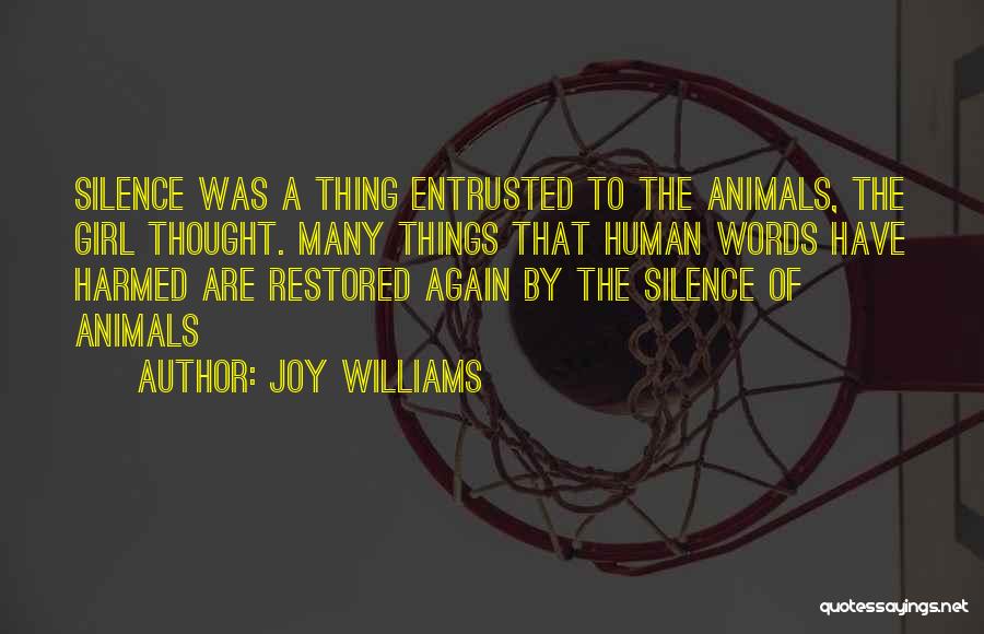 Joy Williams Quotes 1565683