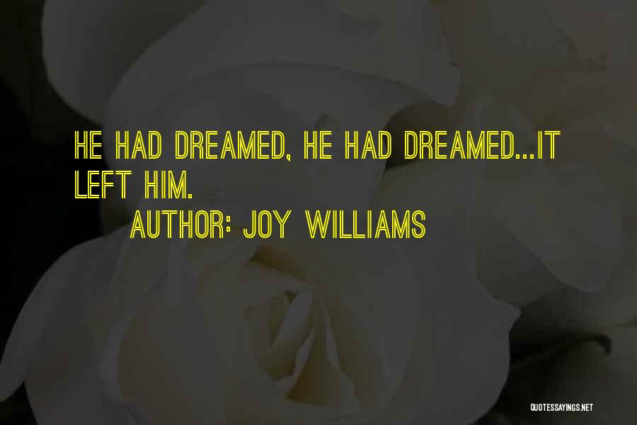 Joy Williams Quotes 968325