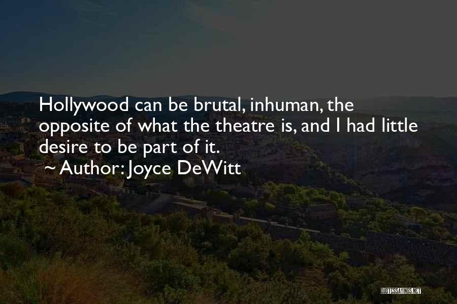 Joyce DeWitt Quotes 1905287