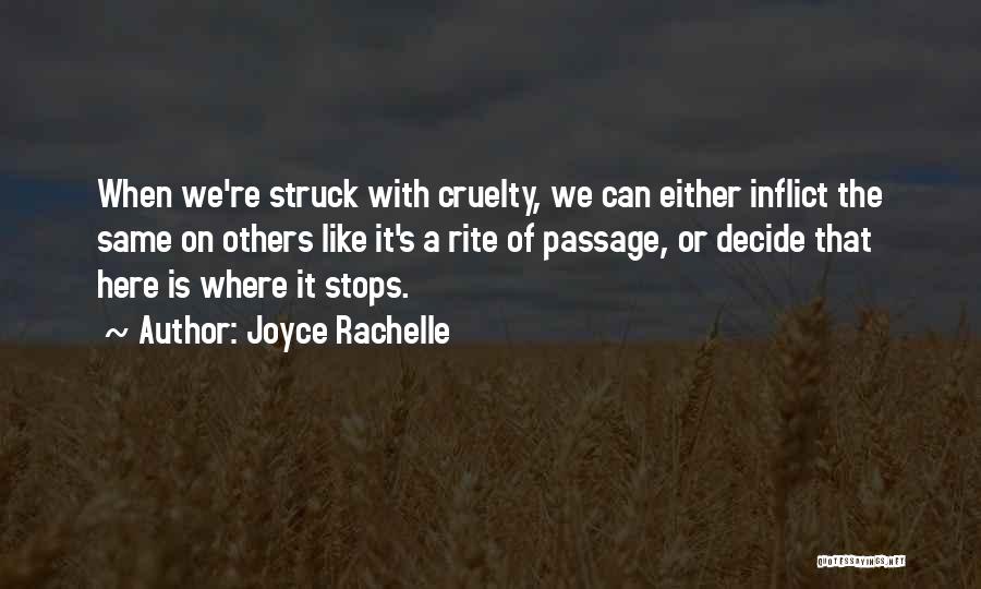 Joyce Rachelle Quotes 1466750