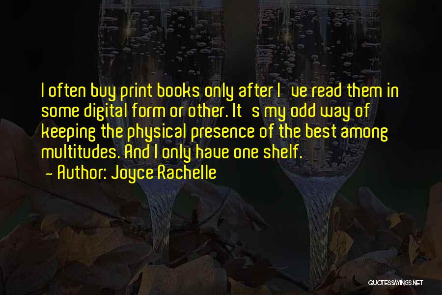 Joyce Rachelle Quotes 2062993