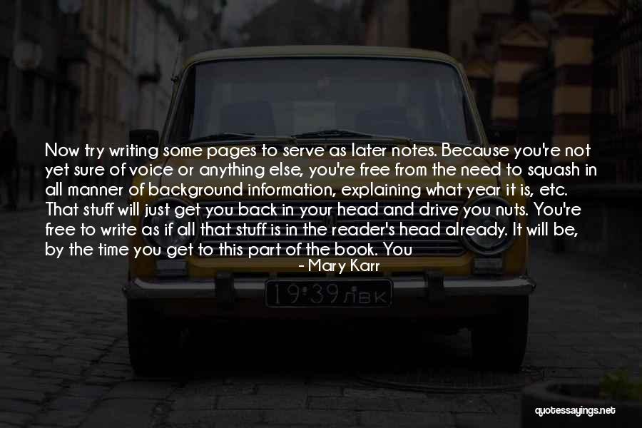 Joylene Diener Quotes By Mary Karr Joylene Diener Quotes By Mary Karr