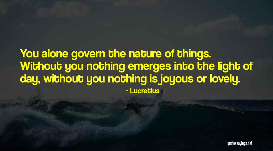 Joyous Day Quotes By Lucretius Joyous Day Quotes By Lucretius
