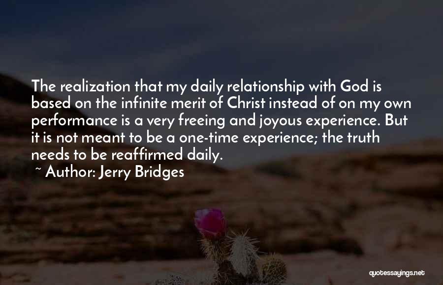 Joyous Quotes By Jerry Bridges