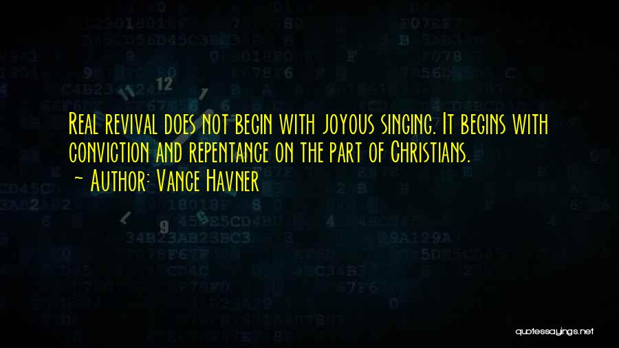 Joyous Quotes By Vance Havner