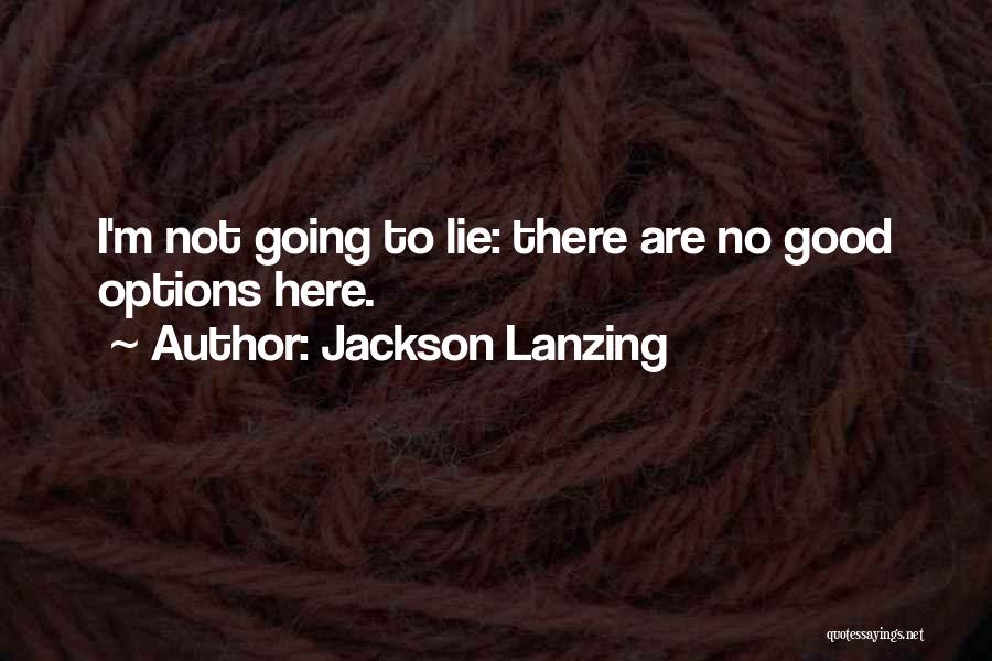 Joyride 3 Quotes By Jackson Lanzing