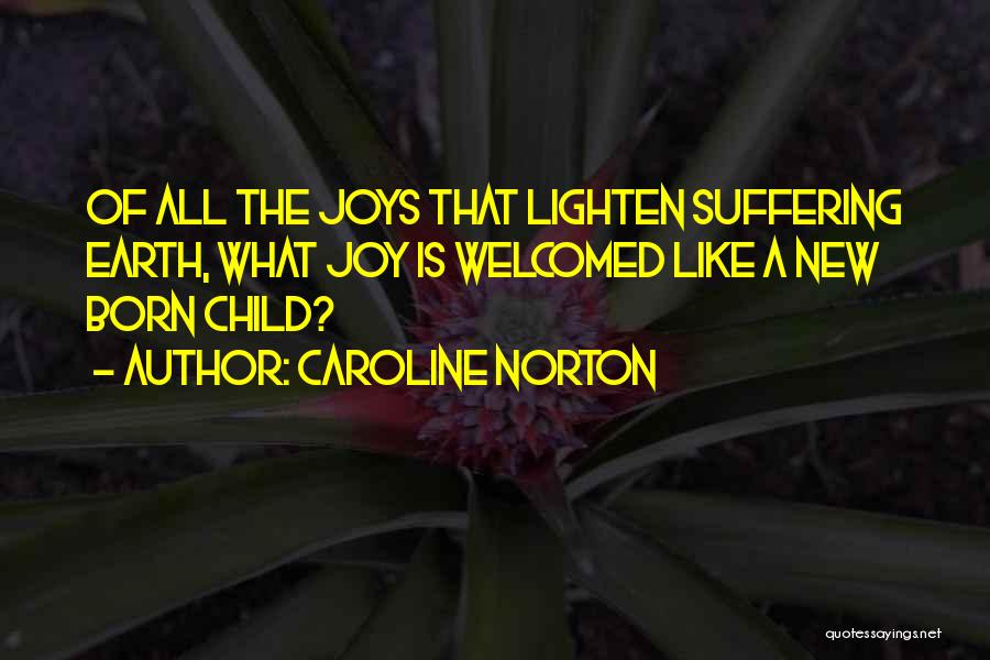 Joys Quotes By Caroline Norton