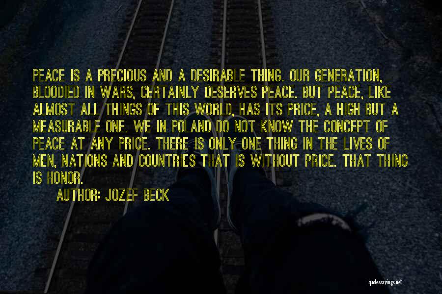 Jozef Beck Quotes 843082