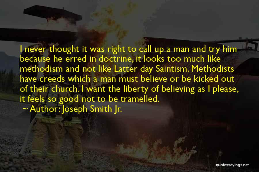 Jr Smith Quotes By Joseph Smith Jr.