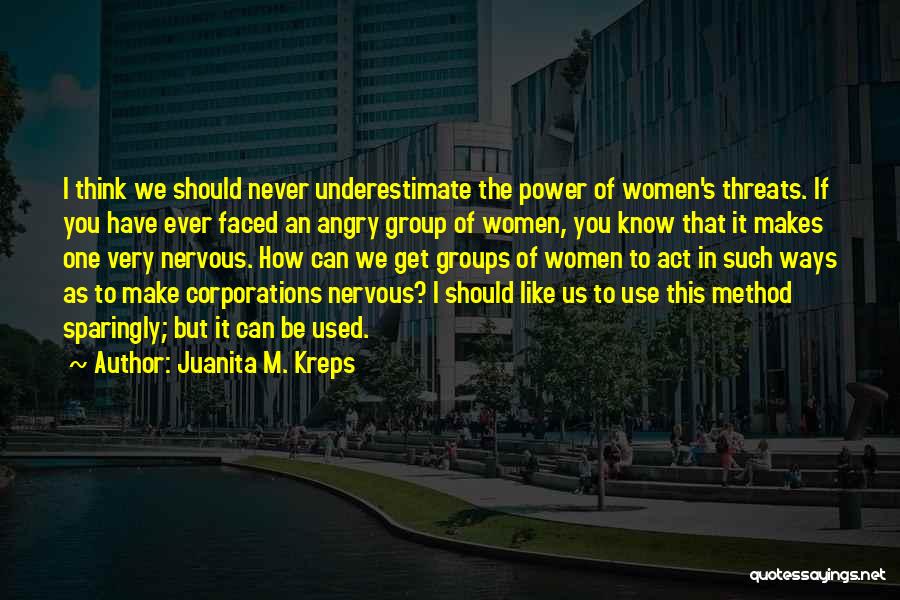 Juanita M. Kreps Quotes 309412