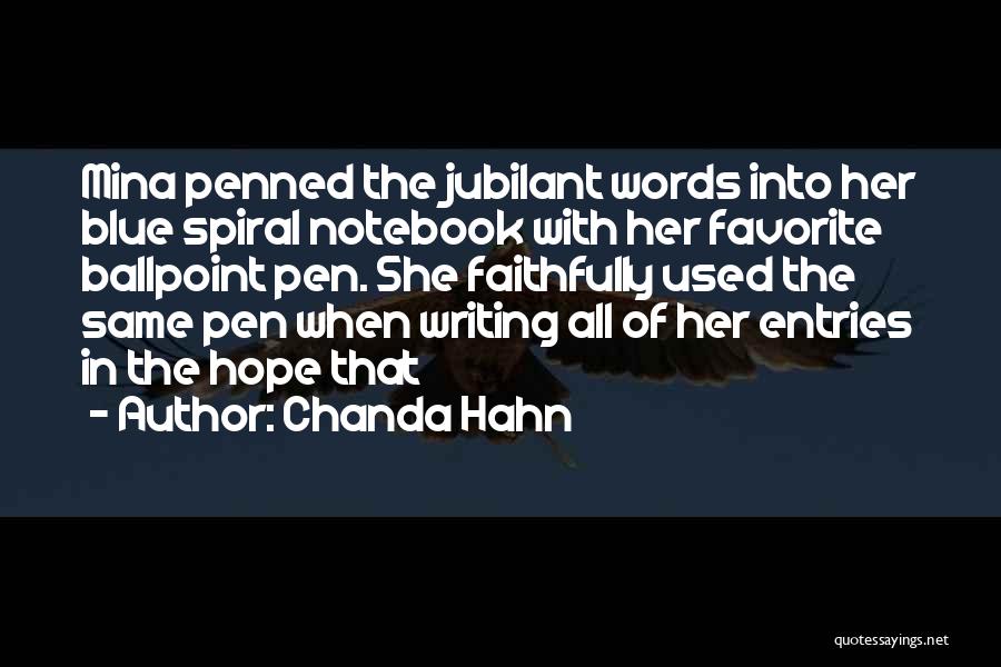 Jubilant Quotes By Chanda Hahn