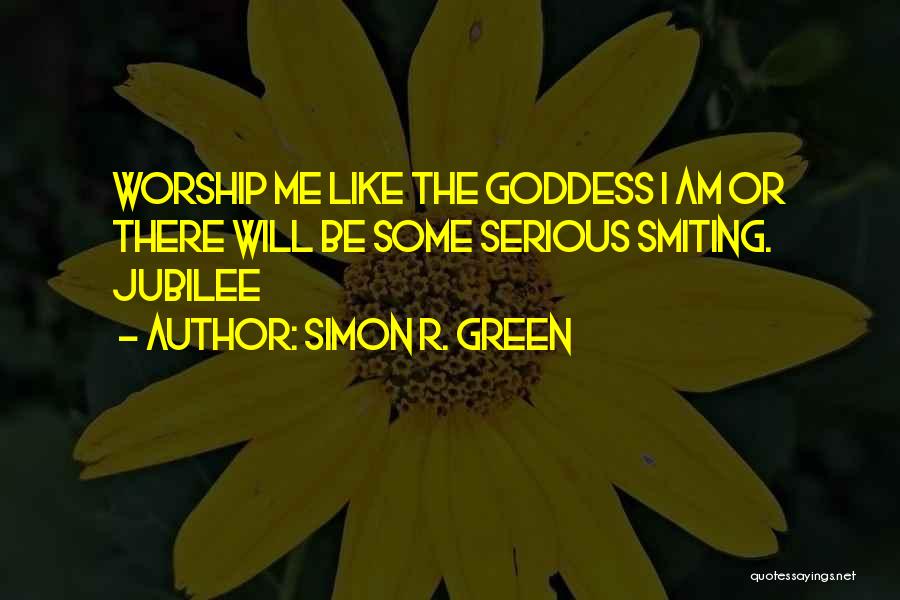Jubilee Quotes By Simon R. Green