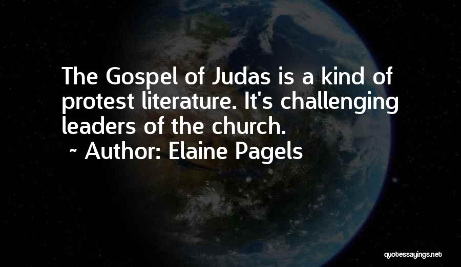 Judas Gospel Quotes By Elaine Pagels