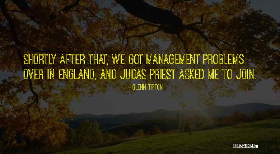 Judas Me Quotes By Glenn Tipton