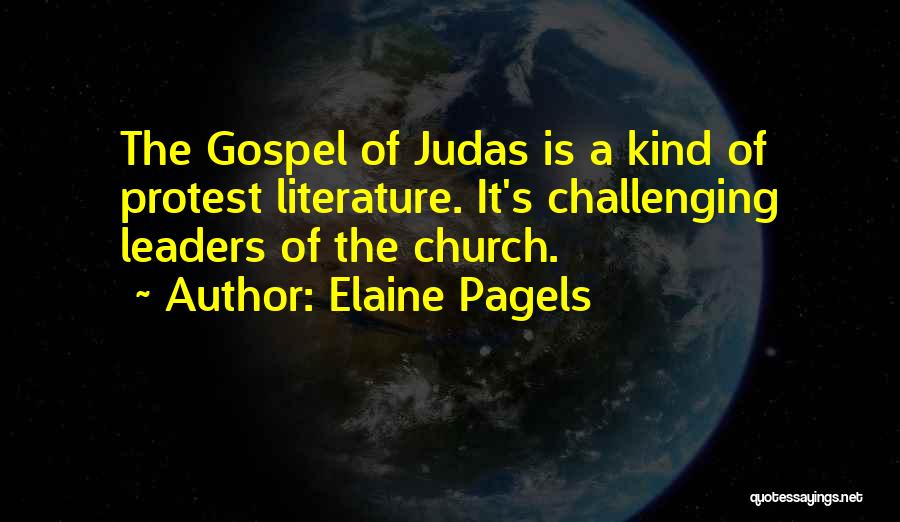 Judas Quotes By Elaine Pagels