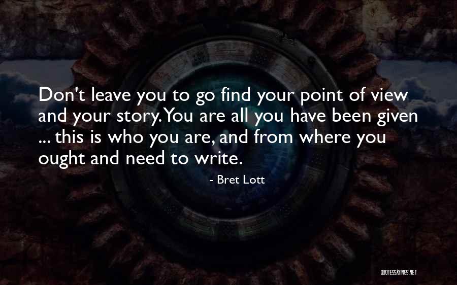 Jude Kate Morgenroth Quotes By Bret Lott Jude Kate Morgenroth Quotes By Bret Lott