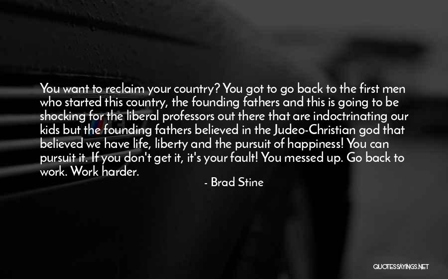 Judeo-christian Quotes By Brad Stine