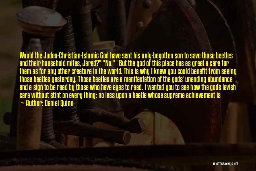 Judeo-christian Quotes By Daniel Quinn