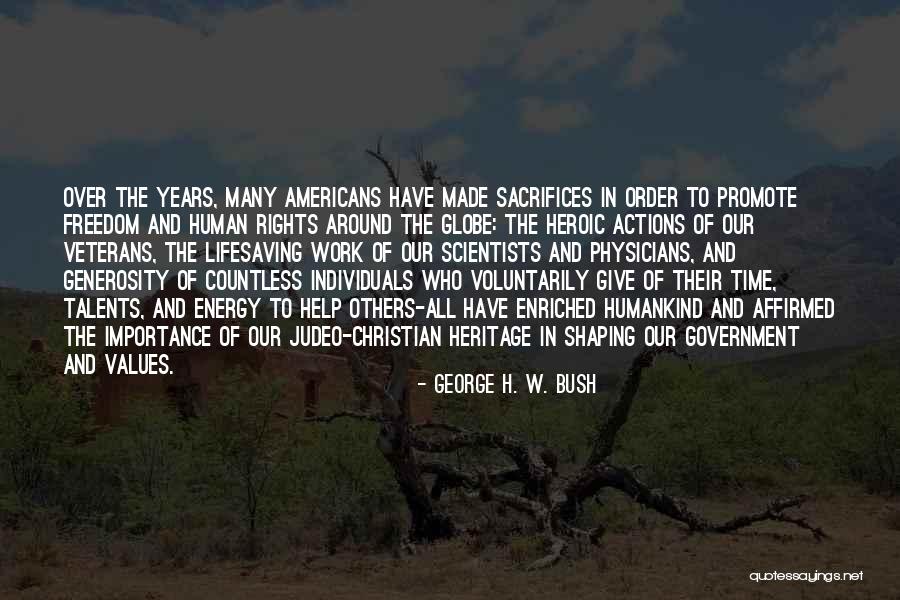 Judeo-christian Quotes By George H. W. Bush Judeo-christian Quotes By George H. W. Bush