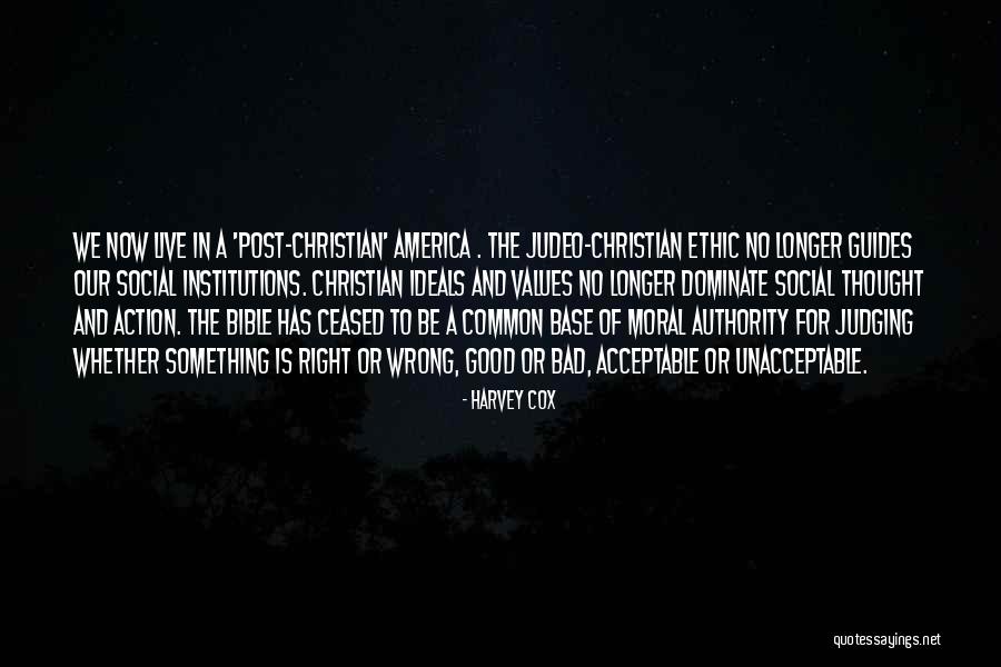 Judeo-christian Quotes By Harvey Cox