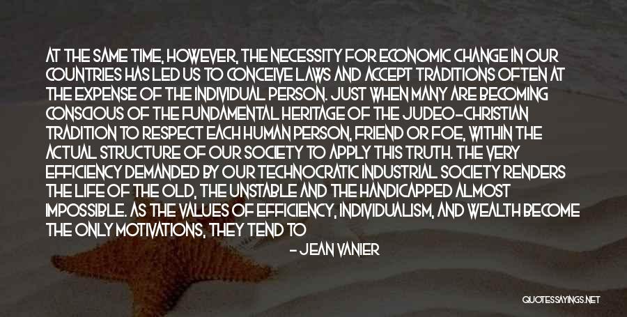 Judeo-christian Quotes By Jean Vanier