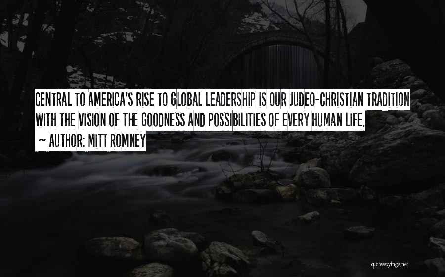Judeo-christian Quotes By Mitt Romney